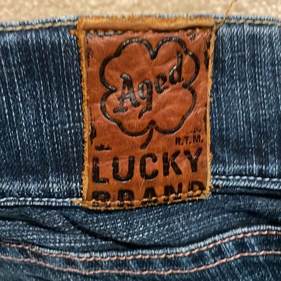 Lucky Brand Maternity Cuffed Crop Denim - Picture 5 of 5